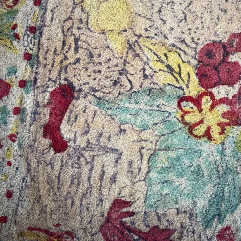 Tales Menagerie Table Cloth Chinoiserie Flora Botanical